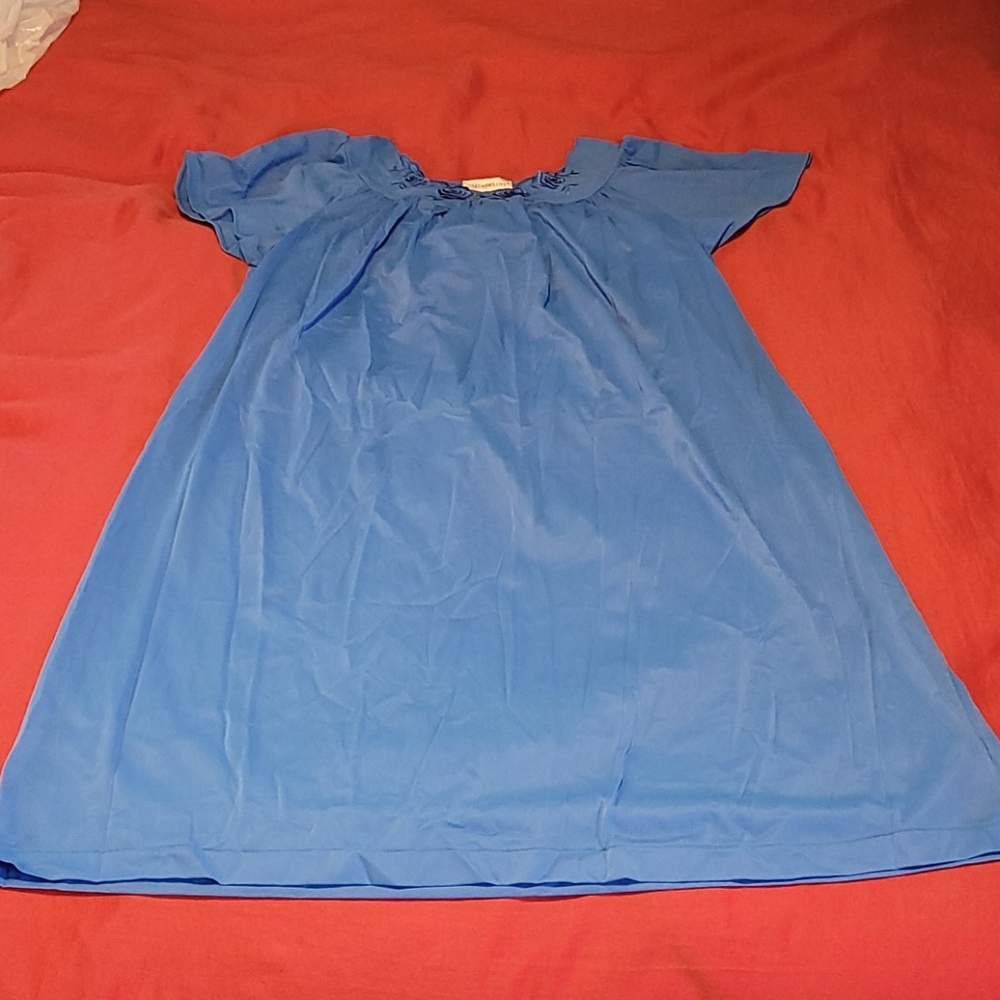 Silk Blue Dress